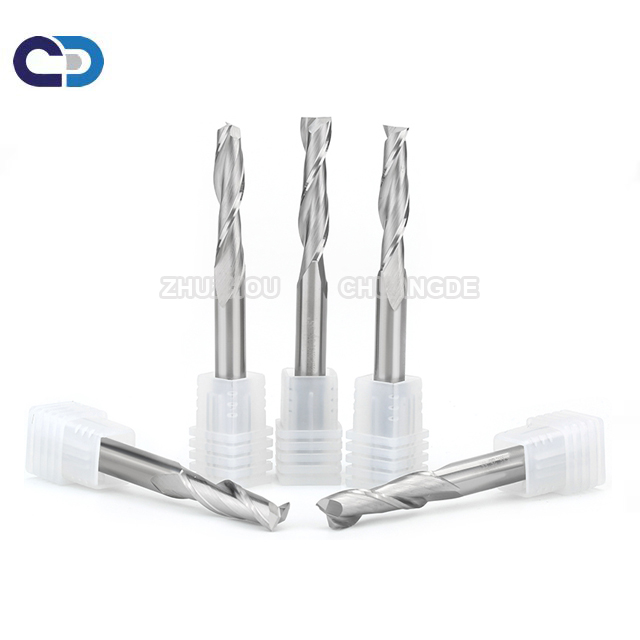 Solid Carbide 2 Flutes Square End Mill For Wood On Sale