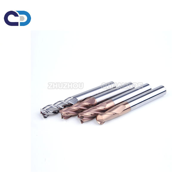 Solid carbide CNC end mill cutter 