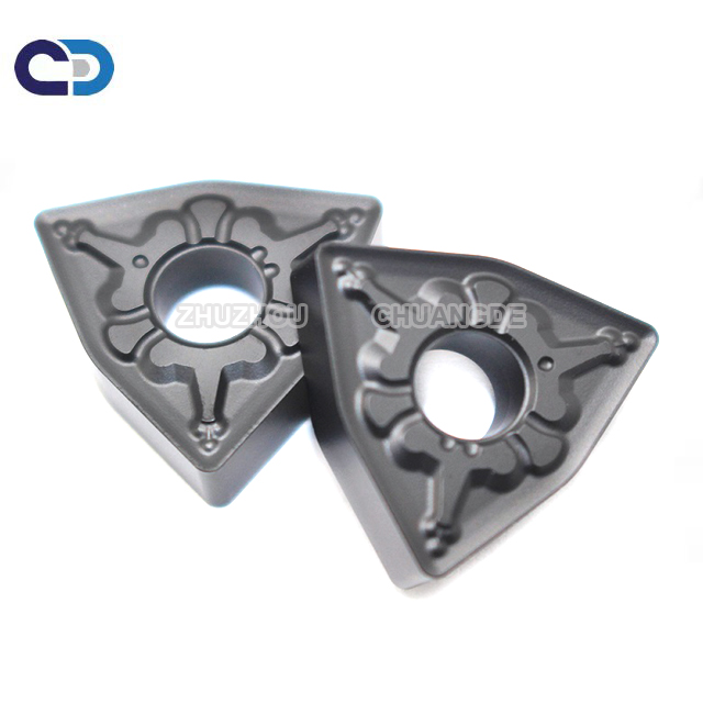 Cutting tools tungsten Carbide turning inserts WNMG060404-OPF Coated inserts for Steel Processing