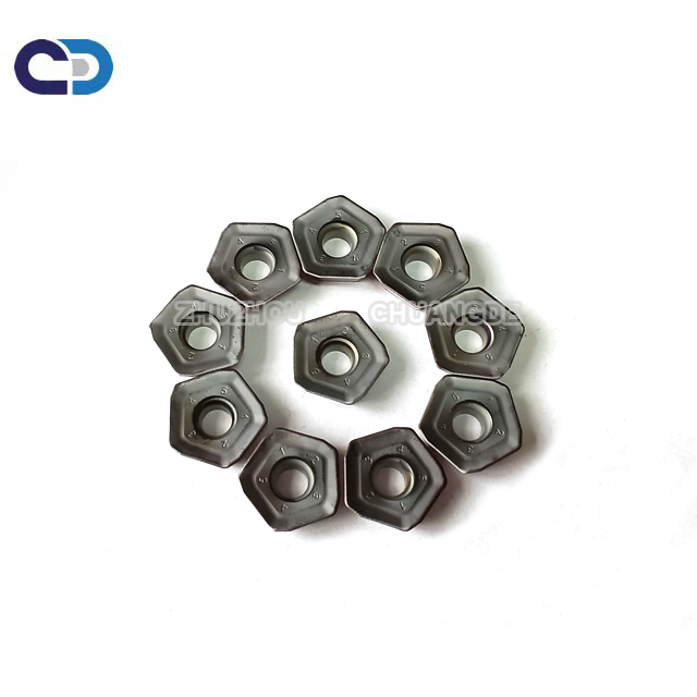 High Wear Resistant Tungsten Carbide Pentagonal CNC inserts PDMT1305ZDSR-SAM