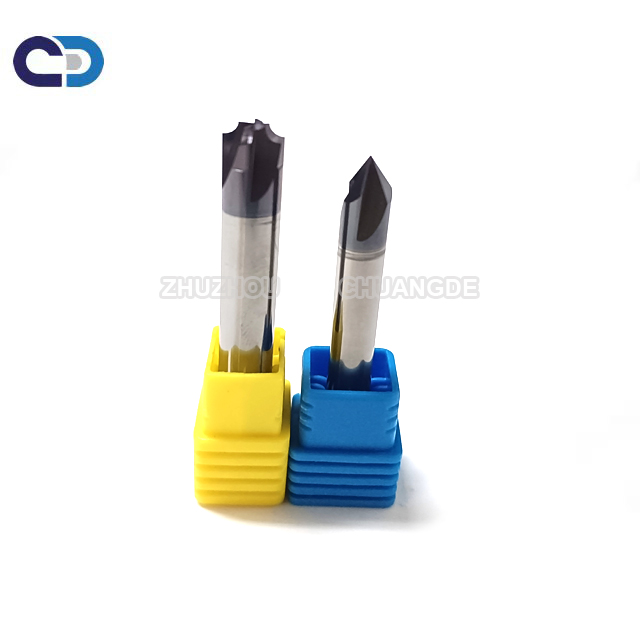 55° 60° Tungsten Steel Chamfering Knife Carbide CNC Milling Cutter