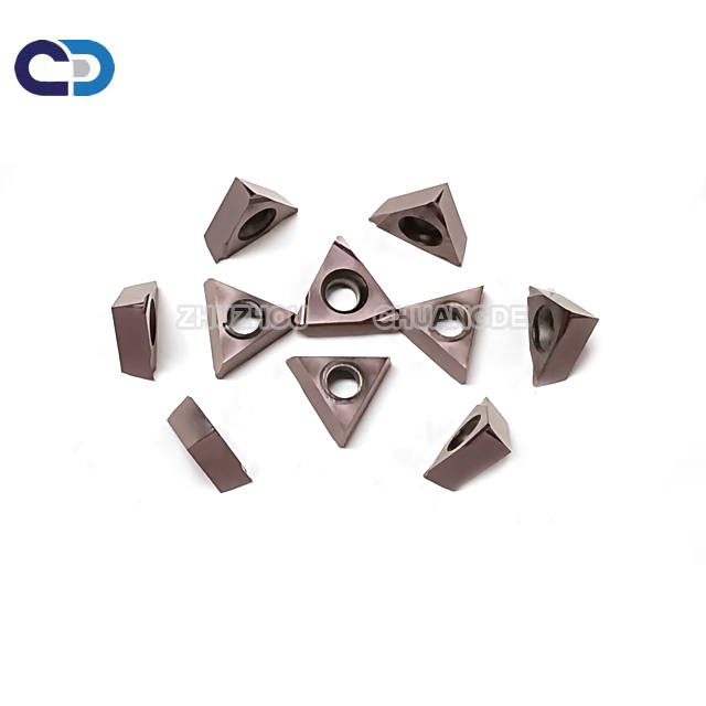 Tungsten Carbide CNC Turning Inserts TPGH110304 For Stainless Steel