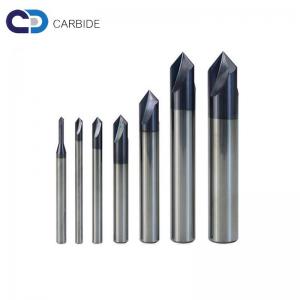 Drillpro قطر 2-12mm 90 درجه 120 درجه چمفر آسیاب 3 فلوت CNC فرز کاتر V شکل انتهای آسیاب
