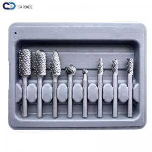 8Piece Carbide Burr Set Carbide Cutting Rotary Burr Cutter Bits Rotary File Burring Tools for Metal Wood Carving Drill ﻿