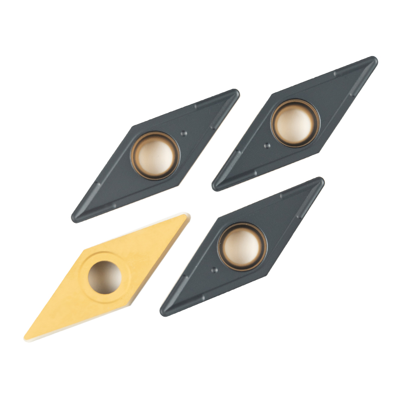 Wholesale Price VBMT160404-MA VBMT160408-MAwith Double Coating ISO Carbide Turning Inserts VBMT CNC inserts for Steel machining