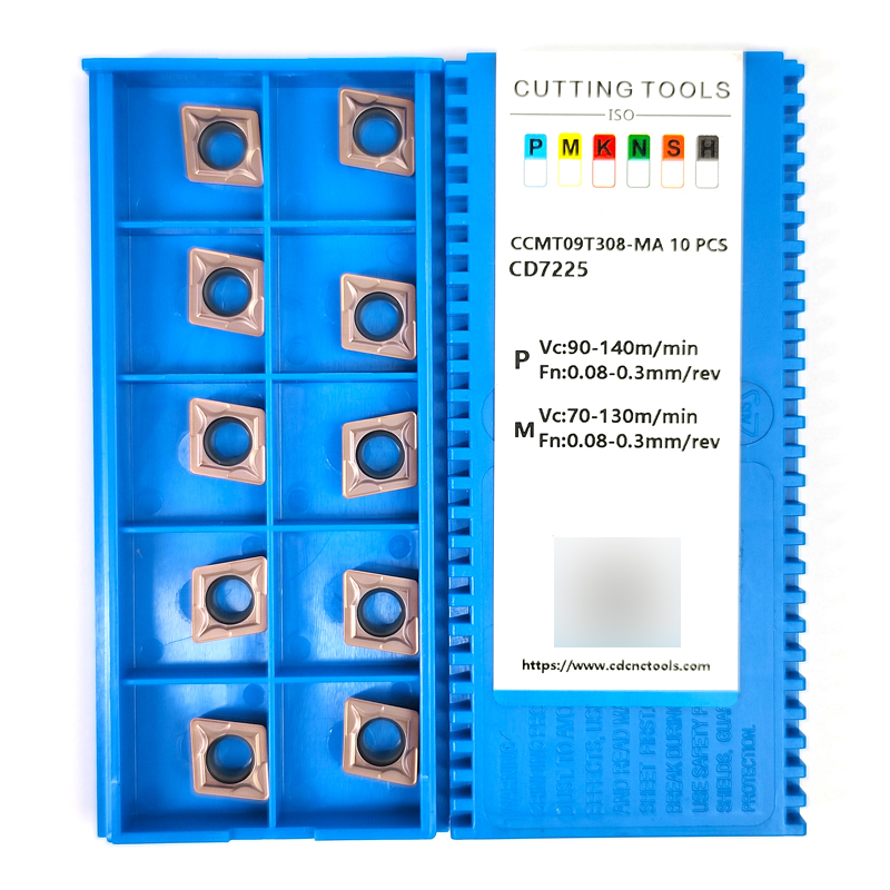 20 Pcs Iscar CCMT09T308-SM IC928 Carbide Turning Inserts – CCMT3-2-SM, Made In China