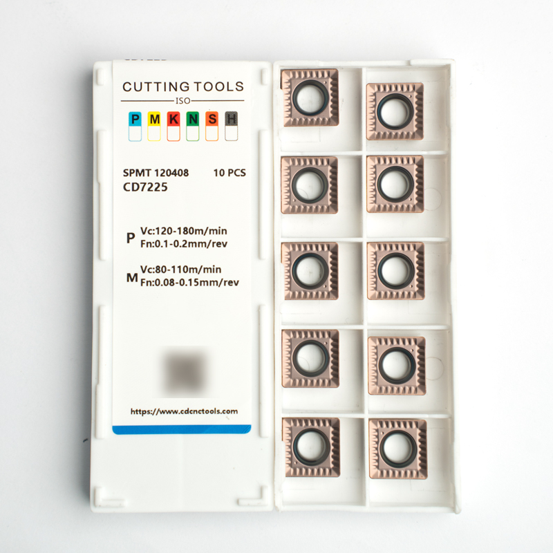 SPMT120408 PVD Coated Carbide Turning Insert
