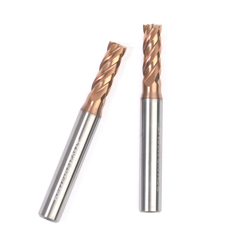 D5X50 4F HRC55 Square End Mill Tools