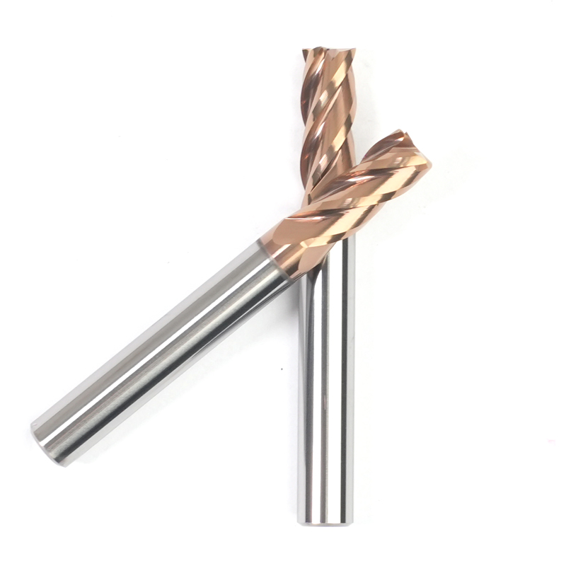 D6x50 4F HRC55 CNC End Mill Cutting Tools