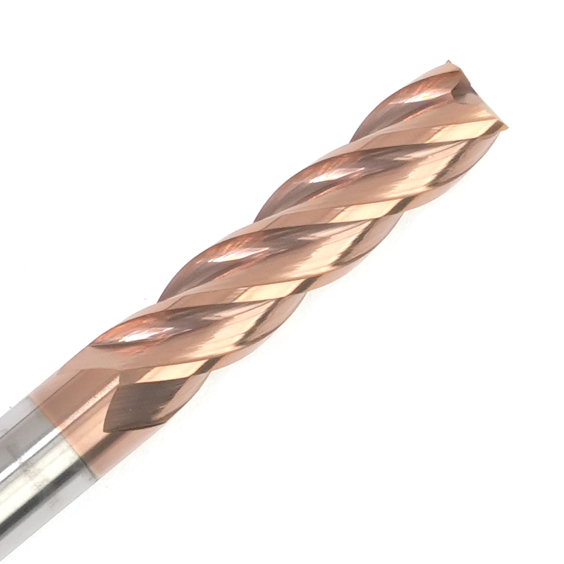 D6x75 4F HRC55 CNC Carbide End Mill Cutting Tools