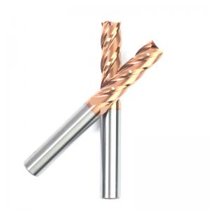 D12X100 HRC55 4 Flute Square CNC End Mill Tools 