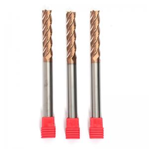 Dia 12mm HRC55 4 Flute Long Shank Square CNC End Mill Cutter