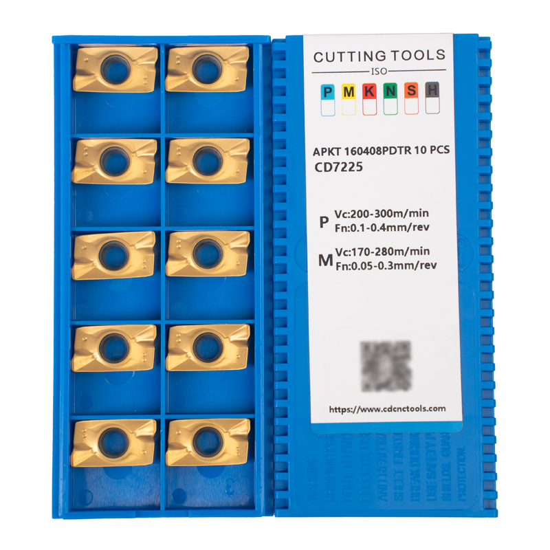 APKT160408PDTR carbide milling inserts