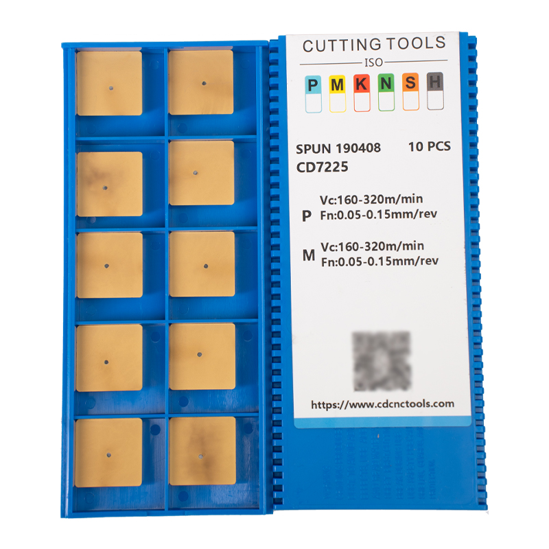 SPUN190408-CD7225 Square milling inserts