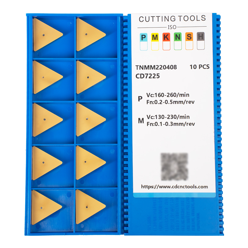 TPKN2204EDR-CD7225 triangle face milling inserts
