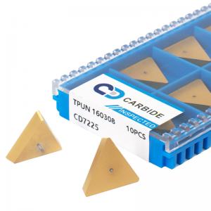 TPUN160308-CD7225 triangle face milling inserts