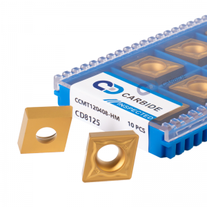 CCMT120408-HM CNC Turning Inserts for Steel machining
