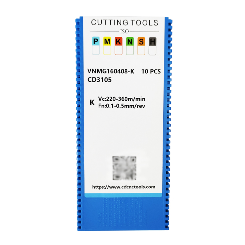 VNMG160408-K carbide turning inserts for Cast Iron