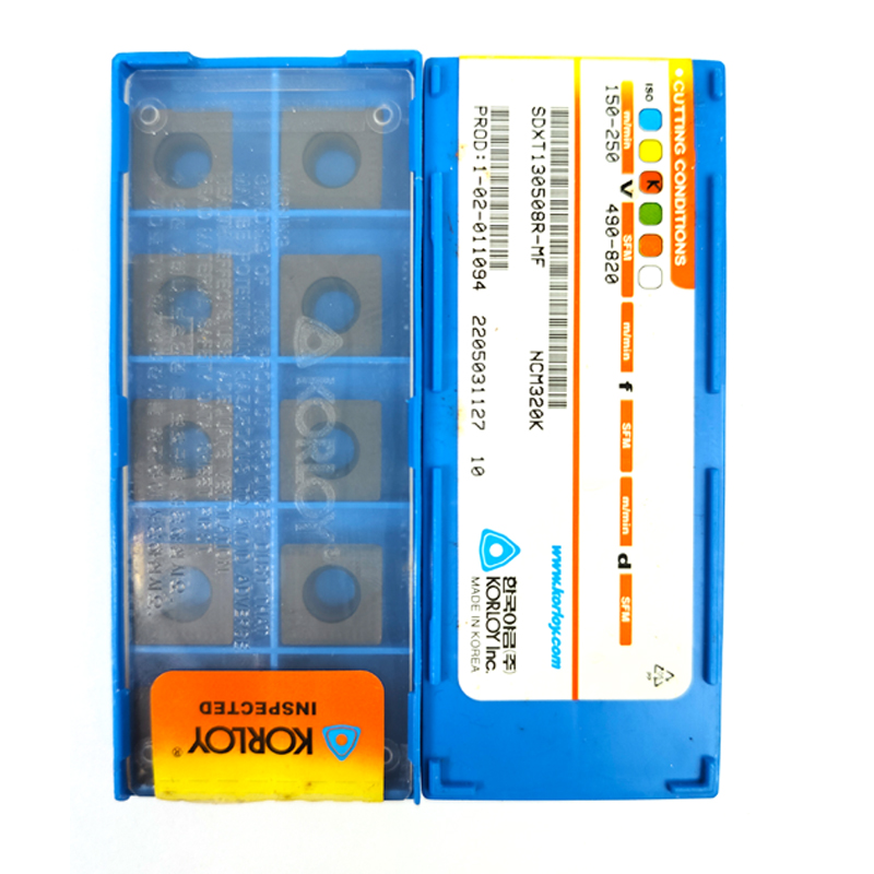 SDXT130508R-MF SDXT130508R-MF Korloy Milling Inserts