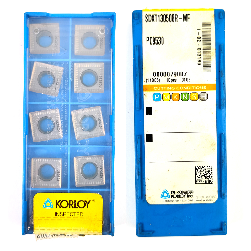 SDXT130508R-MF SDXT130508R-MF Korloy Milling Inserts