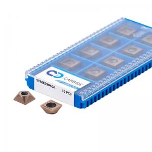 SPMX090404 Carbide U-Drill Insert | 4-Edge Indexable Drill Blade