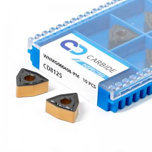WNMG060408-PM CD8125 Carbide Turning Insert | High-Efficiency Steel Machining