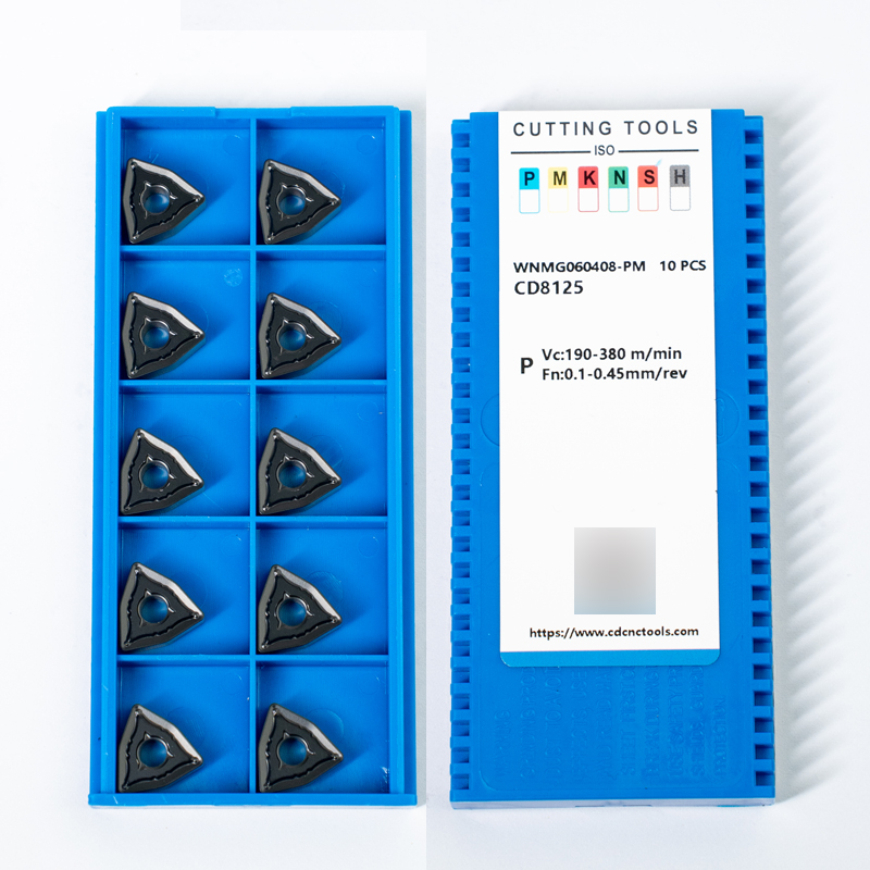 WNMG060408-PM CD8125 Carbide Turning Insert | High-Efficiency Steel Machining