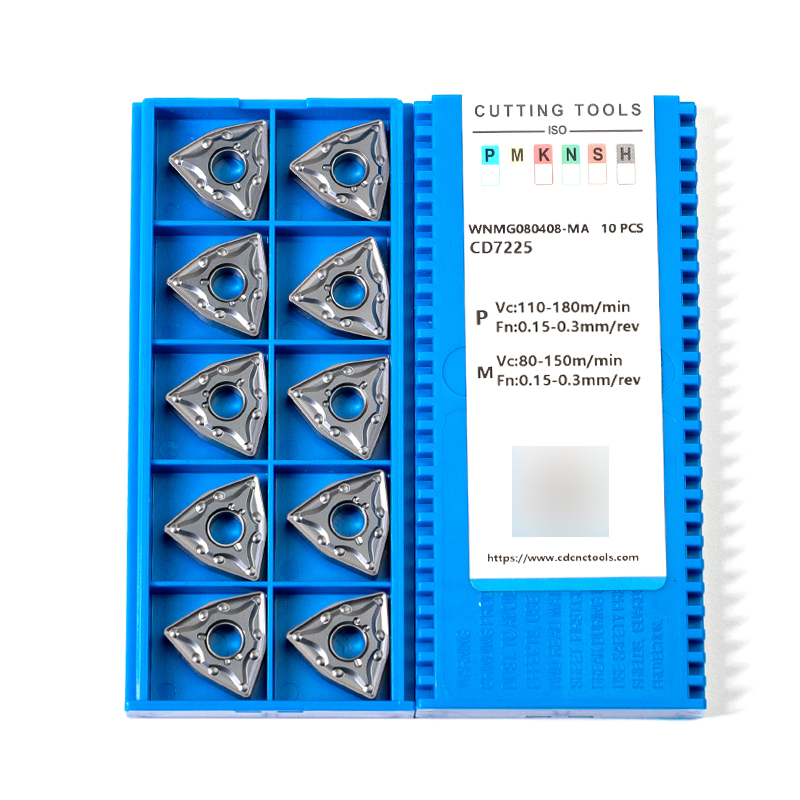WNMG080408-MA CD7225 | PVD Coating Turning Inserts for Stainless Steel