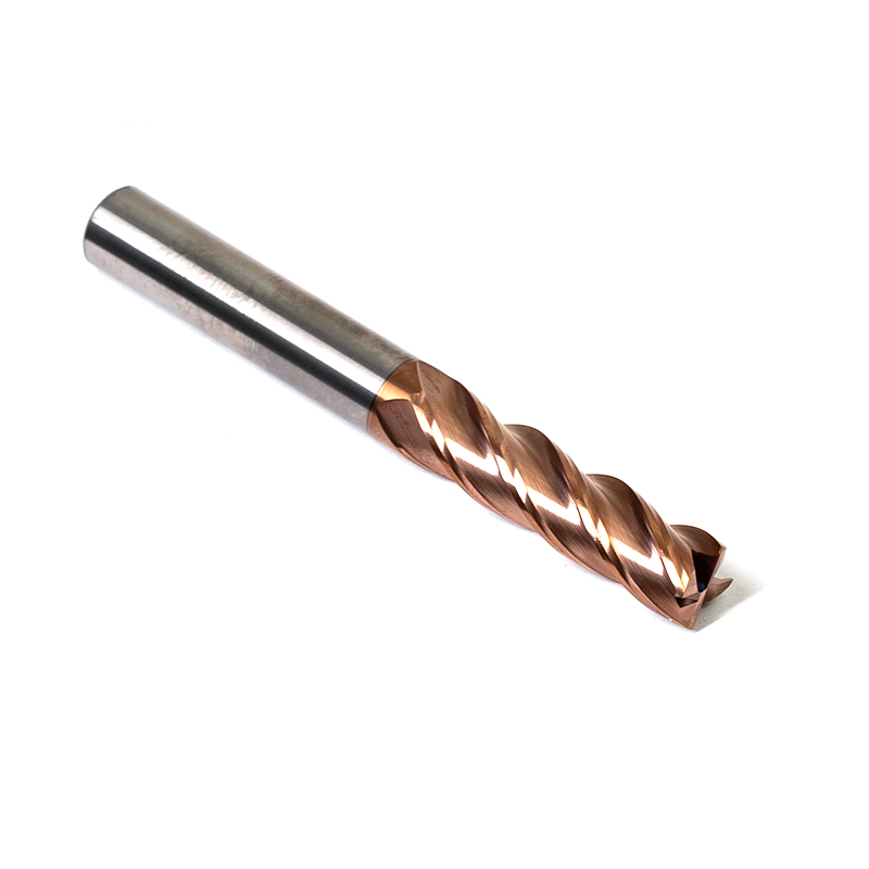 12mm 4 Flute HRC55 Solid Carbide End Mill | 45mm Long Flute 100mm Extended Flat Square Milling Cutter for Pre-hardened Steel