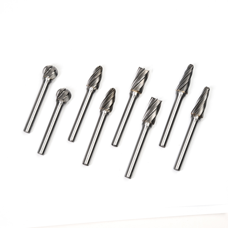Alu Cut Tungsten Carbide Rotary Burr | 6mm Shank Aluminum Cutting Grinder Bits A1020 L1025 F1020 D1210 for Die Grinder