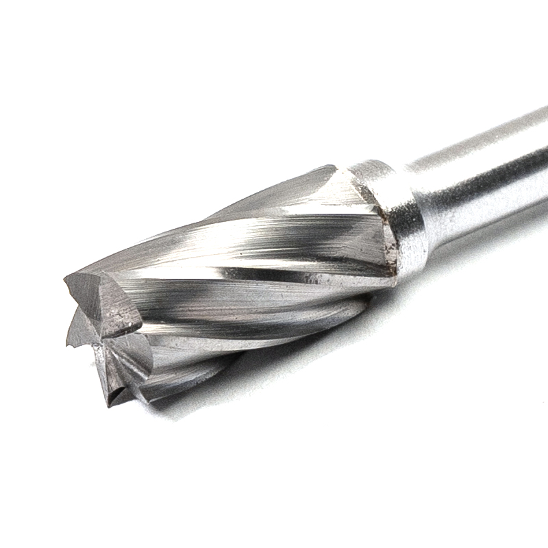 A1020 Alu Cut Tungsten Carbide Rotary Burr | 6mm Shank Cylinder Shape Cemented Carbide Grinding Bit for Aluminum