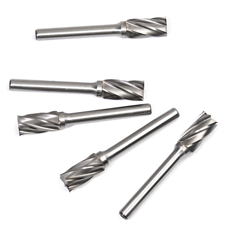 A1020 Alu Cut Tungsten Carbide Rotary Burr | 6mm Shank Cylinder Shape Cemented Carbide Grinding Bit for Aluminum