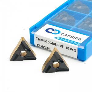 TNMG160408L-VF CD8125 Carbide Inserts for Steel