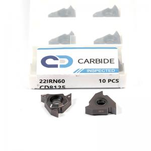 22IRN60 CD8125 Threading Insert | 22IR 60 Degree Universal Internal Threading Insert