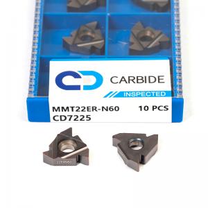 MMT22ER-N60 CD7225 Threading Insert | 22ER 60 Degree Universal External Threading Insert