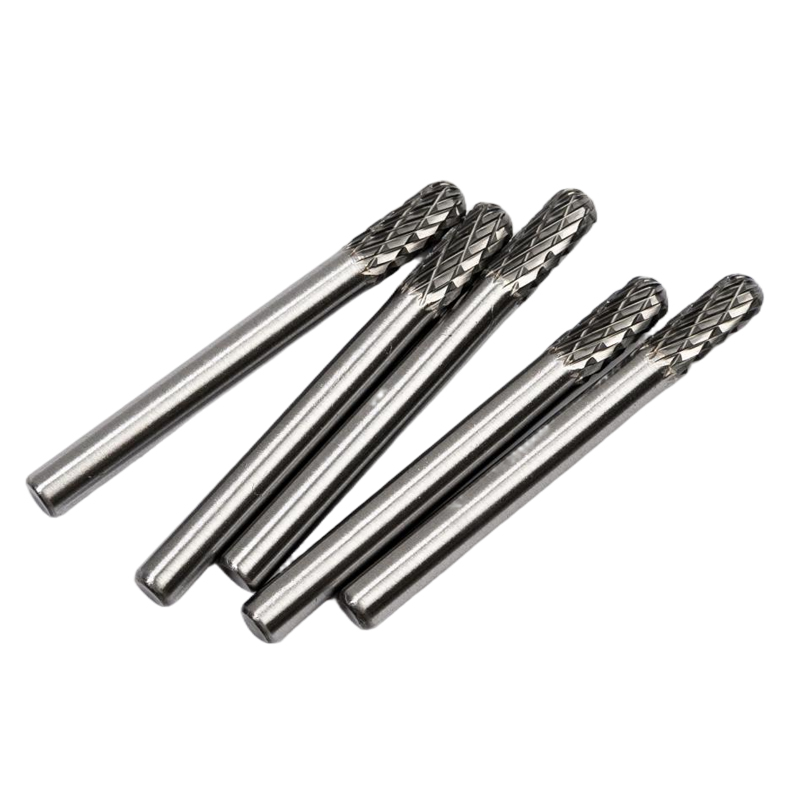 6mm Ball Nose Cylinder Double Cut Rotary File Burr