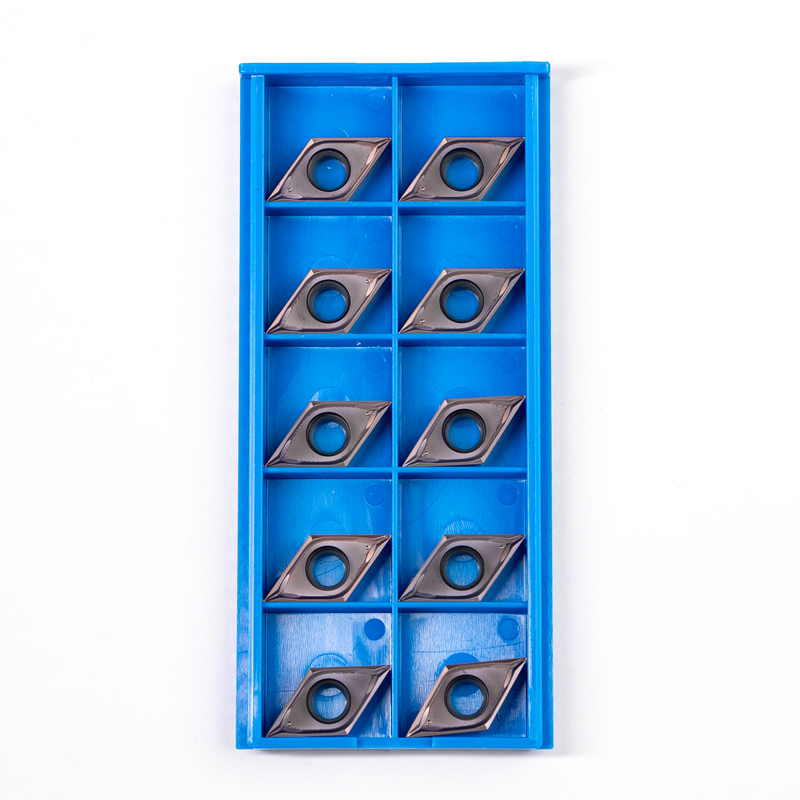 DCGT11T302-YL CD7215 Carbide Turning Insert | 55 Degree Diamond Positive Precision Finishing Insert