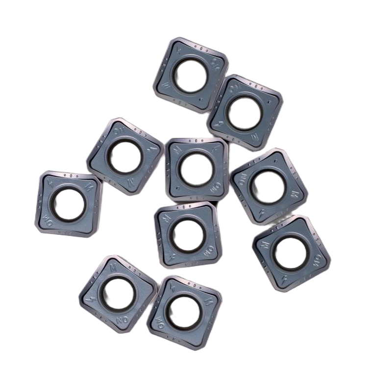 CNC Milling Insert SNMX1205 Suitable for Machining Steel, Stainless Steel and Cast Iron Applications.