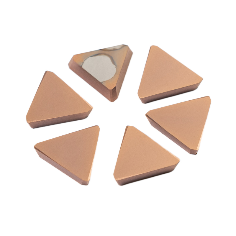 TPGN160408-CD7225 PVD Coated Carbide Milling Insert | 60 Degree Triangle Positive for CNC Lathe Steel/Stainless Steel Parts