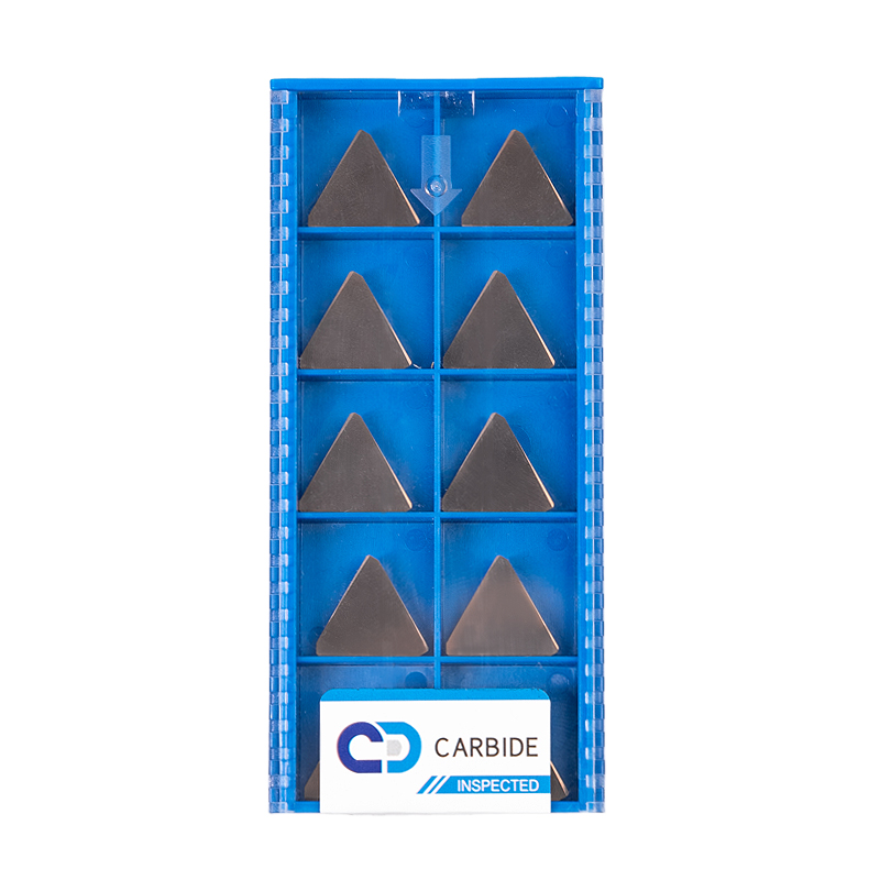 TPGN160408-CD7225 PVD Coated Carbide Milling Insert | 60 Degree Triangle Positive for CNC Lathe Steel/Stainless Steel Parts