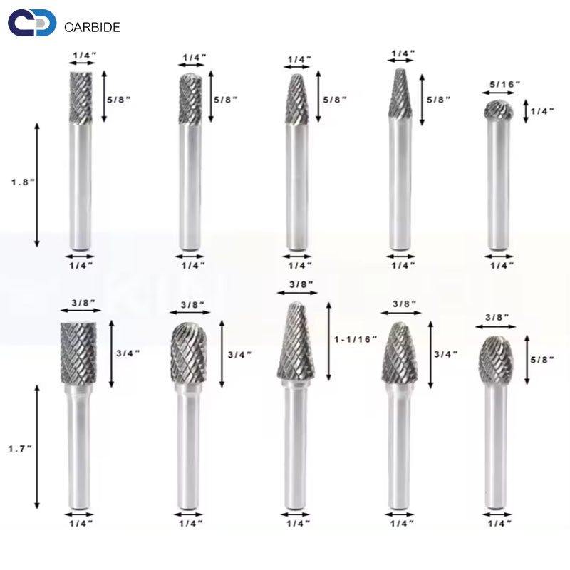 YG6 YG8 YG8C YG11C YG15C Carbide Cutting Rotary Burr Cutter Bits Rotary File Burring Tools Tungsten Carbide Burr Set YG6 YG8 YG8C YG11C YG15C Carbide Cutting Rotary Burr Cutter Bits Rotary File Burring Tools Tungsten Carbide Burr Set