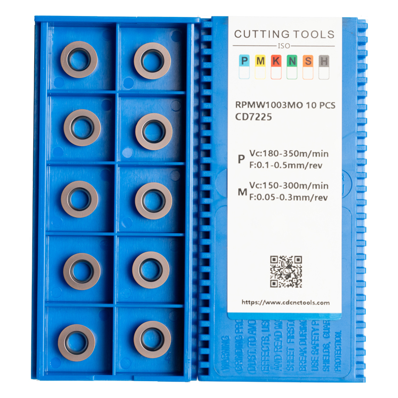 RPMW1003MO CD7225 carbide milling inserts RPMW1003MO CD7225 carbide milling inserts