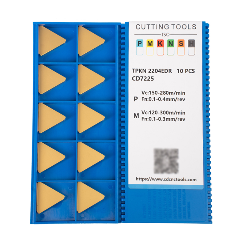 TPKN2204EDR-CD7225 triangle face milling inserts TPKN2204EDR-CD7225 triangle face milling inserts